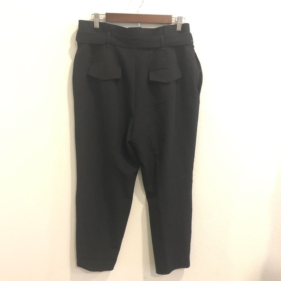 Belle Sky Belted Paper Bag Trousers - Picture 9 of 11